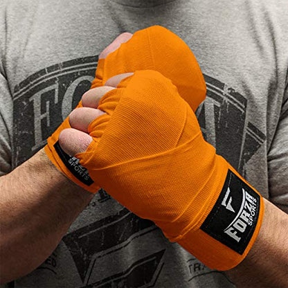 Forza Sports 120" Mexican Style Boxing and MMA Handwraps - color: Orange