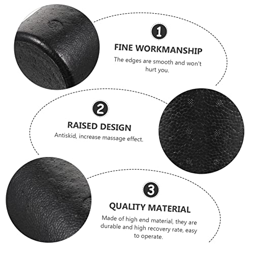 BESPORTBLE Professional Yoga Roller for Muscle and Massage Back Neck Leg and Shoulder High Rate for Fitness and Daily Use - size: 30X15X15cm