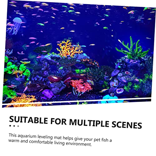 UPKOCH Shockproof Aquarium Pad Thick Non- Fish Tank Mat Base for Reduced for Aquariums and Fish Tank Accessories