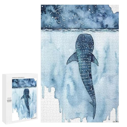 Puzzles for Adults 500 Pieces - Whale Shark Abstract Landscape Picture Perfect Interlocking Clear Printing - Adults Educational Puzzle Ideal Gift - Display as Artwork Idea! - color: Puzzles-13, size: 500pcs