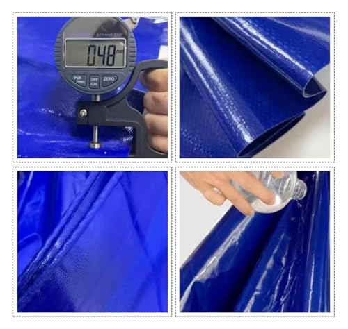 Durable PVC Canvas Stock Tank for Koi Pond | Portable Temporary Holding Tank for Outdoor Use | Easy Setup, 450gsm, 9.5x3x3 ft, Ideal for Saltwater Fish