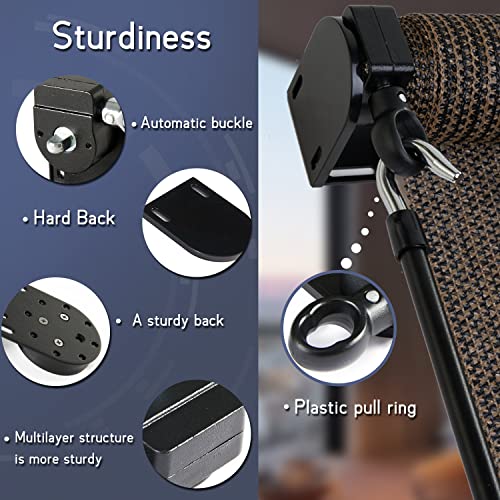 Roller Blind Installation Bracket Replacement Parts - color: Black