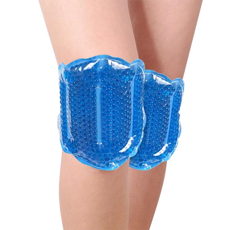 MR.ICE Knee Ice Pack Wrap 2 Packs,Reusable Ice Packs for Knee Replacement Surgery, Gel Cold Therapy Pack for Injuries, Surgery Recovery, Arthritis, Swelling, Bruises, Joint & Muscle Pain Relief - style: knee