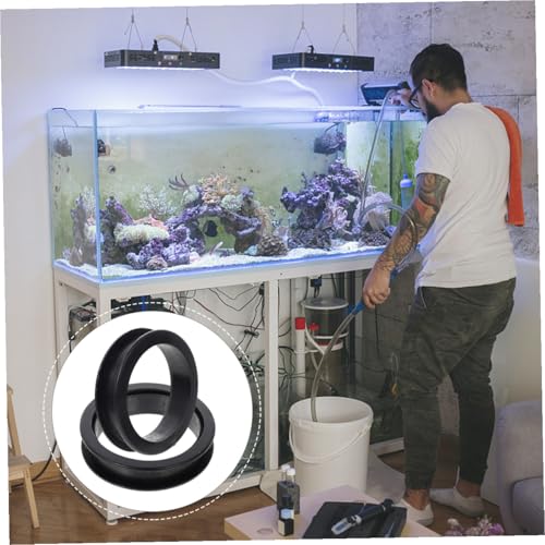 DOITOOL 20pcs Aquarium Bottom Cabinet Wire Hole Cover Grommets Cable Organizer for Fish Tank Neat Wire Management Easy Installation for Home Aquariums
