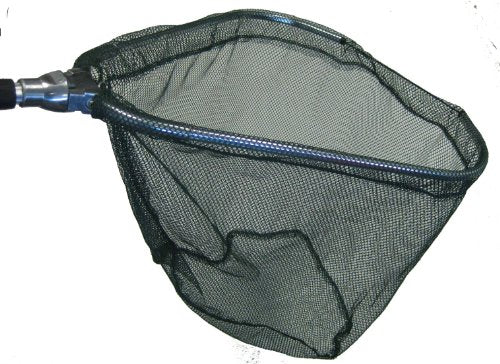 Zaltana Telescope Landing nets (Hoop:23x24,Handle:27~47",Knotless Mesh)