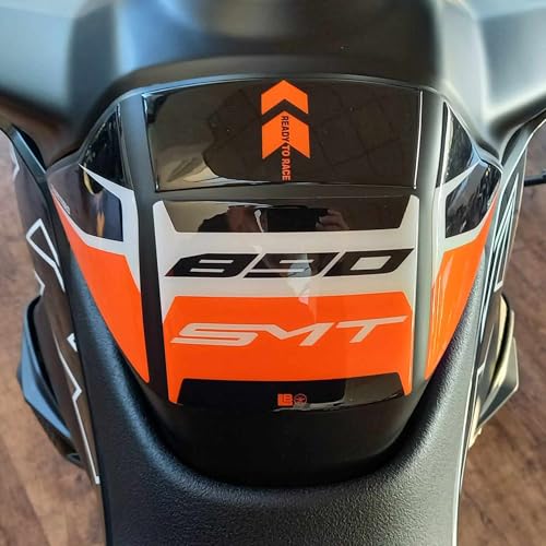 labelbike 3D Sticker Motorcycle Tank Pad Compatible with KTM | 890 SMT 2024-2025, Resin Protection, Anti-Scratch, Decoration