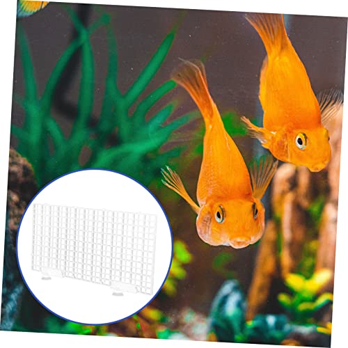 Aquarium Divider Bottom Plastic Separation Board Fish Breeding Box for Aquarium Net Design Easy to Install