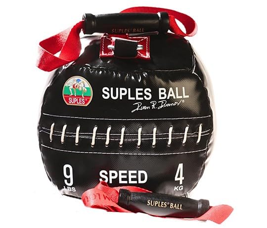 Suples Ball Strength – Bulgarian Bag Alternative for Functional Training, MMA, Wrestling, Judo, Grappling & Core Workouts - size: 9lbs, style: Suples Ball