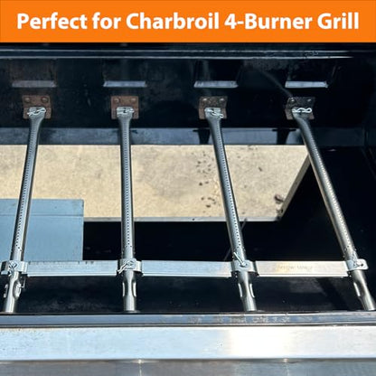 Universal 304 Stainless Steel Carryover Tube for Charbroil Grills | For Char-Broil 463344116 463343015 463344015 & Kenmore 146.34611410, Easy Install, Rust-proof, Durable for Outdoor BBQ - size: 3 Pack