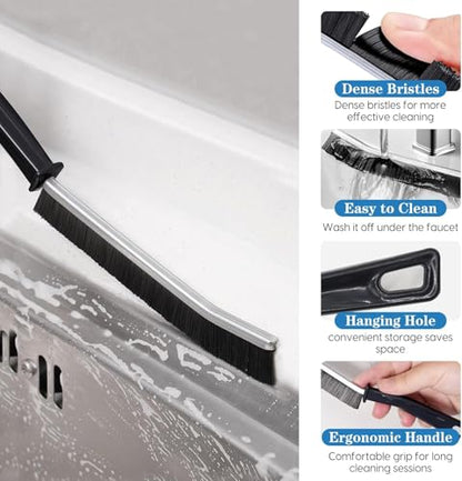 14 Pcs Crevice Cleaning Brush, Corner Brush, Screen Cleaner Brush, Cleaning Tools for Housekeeping, Garbage Disposal Cleaner Brush, Window Track Cleaning Tools, Kitchen - size: 14piece
