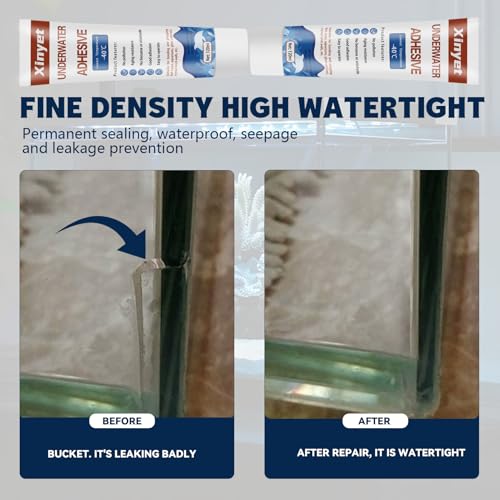 120ml Aquarium Silicone Sealant Clear, Underwater Sealant | Strong Adhesion Fish Tank Sealant for Fish Tank,Swimming Pools,Spa Pools,Underwater Equipment