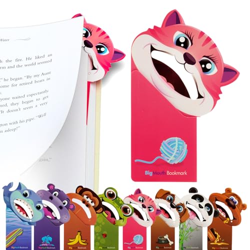 Thinking Gifts Magnetic Bookmark for Reading - Kitty - color: Kitty