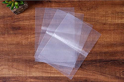Geoyee 200ct 3.5x5 Inches Flat Open End Clear Poly Bags 1.6 Mil, Small Plastic Bags Perfect for Small Business, Storage, Packaging Products, Food (3.5x5-200pcs) - size: 3.5x5 inches