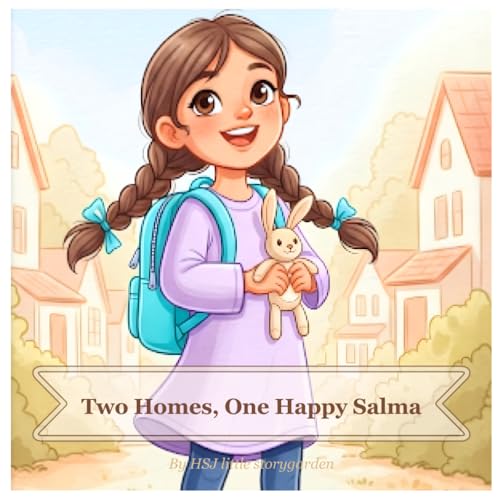Two Homes - One Happy Salma: A gentle story about a girl with divorced parents and two loving muslim homes