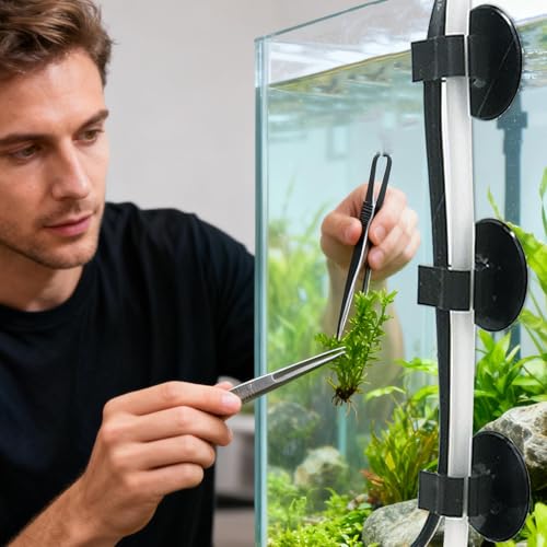 Aquarium Suction Cups | Suction Cup Clips for Aquarium,Fish Tank Cable Holder,for Air Pump Power Cord Wire Cable Tube Airline Hose LED Strips Decoration
