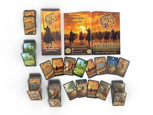 Islamic Strategy Card Game for Kids, Teens, Adults | Ramadan Eid Hajj Gift for Muslims