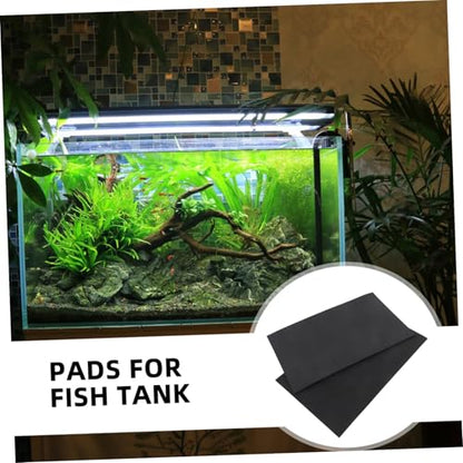 GANAZONO 2pcs Aquarium Leveling Mat Non Slip Shockproof Cushion Noise Dampening Fish Tank Pad for Under Tank Support Vibration Reduction Comfortable Fish Environment