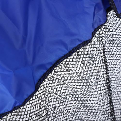 Dioche Sock Net Koi Aquarium Soft Fishing Net - Large Koi Transfer Mesh Basket for Safe Fish Transfers - Nonslip Handle - Portable and Durable for Medium to Large Fish - size: Diameter 35CM, handle 50CM