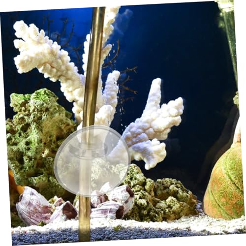 Abaodam 40pcs Fish Tank Cup Clips with Soft Buckle Design for Oxygen Tubing Aquarium Hose Holders Strong for Secure Fixation Aquariums