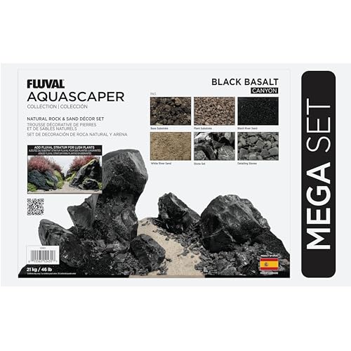 Fluval Black Mega Aquascaper Kit 60P