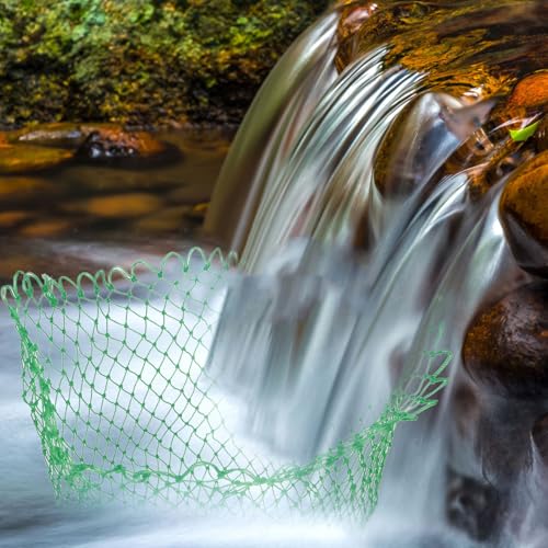 Cabilock Fishing Net Replacement Head 40# Thickened Large Mesh Sturdy Fishing Catching Tool Portable Fish Landing Net Accessory for Freshwater and Saltwater Use