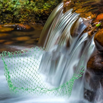 Cabilock Fishing Net Replacement Head 40# Thickened Large Mesh Sturdy Fishing Catching Tool Portable Fish Landing Net Accessory for Freshwater and Saltwater Use