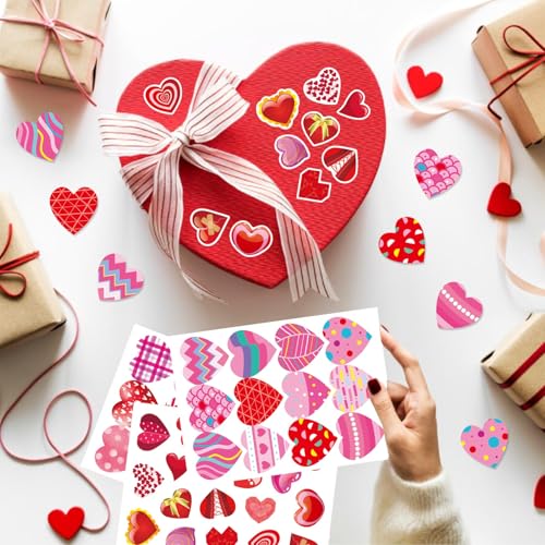 336 PCS Heart Stickers for Kids, Valentine Day Love Stickers - style: Valentine Stickers