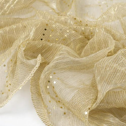 GERINLY Lightweight Scarves Fashion Print Cotton Feel Scarf for Women Shawl - color: Gold