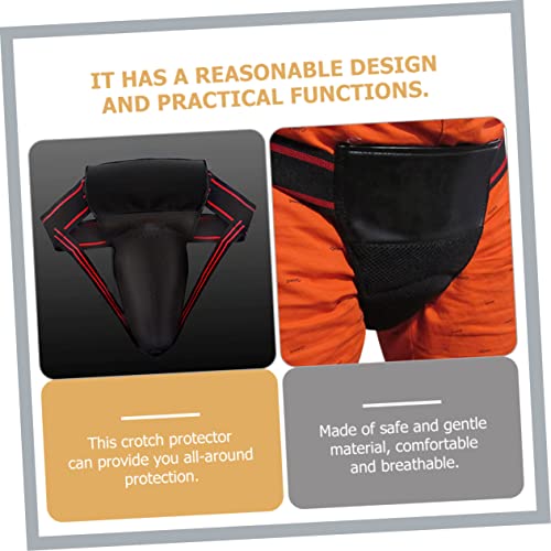 Professional Groin Protector Wear Resistant Crotch Guard for Training Comfortable and Breathable Material for Boxing Taekwondo and MMA