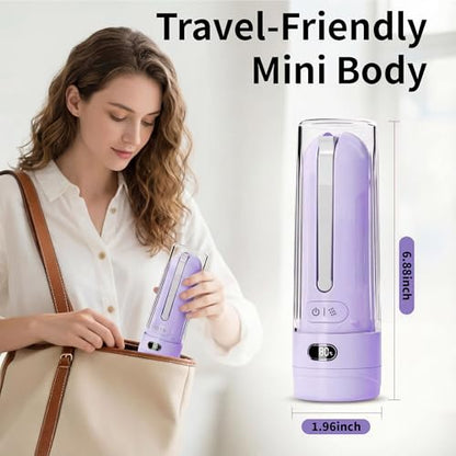 Portable Bidet for Travel,Personal Hygiene Sprayer Bottle for Women Men - color: Purple