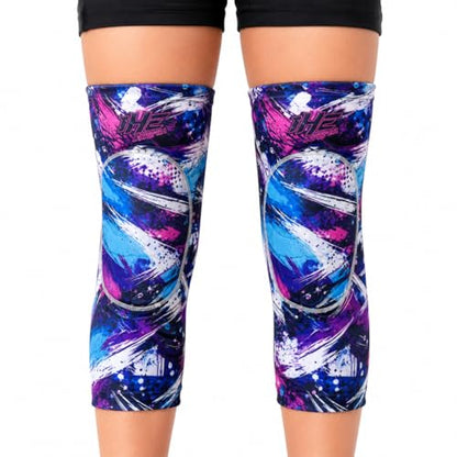 Girls Wrestling Knee Pads & Knee Sleeves, Youth Padded Compression Knee Support for Wrestling Practice, Competition & Training, Pair (Medium) - size: Medium