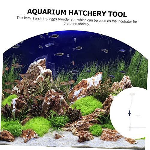 Sosoport 2 Sets Shrimp Hatching Kit with Transparent Soda Bottle Accessories DIY Artemia Hatchery Tools for Aquarium Fish Breeding Incubator Egg Hatchery Supplies