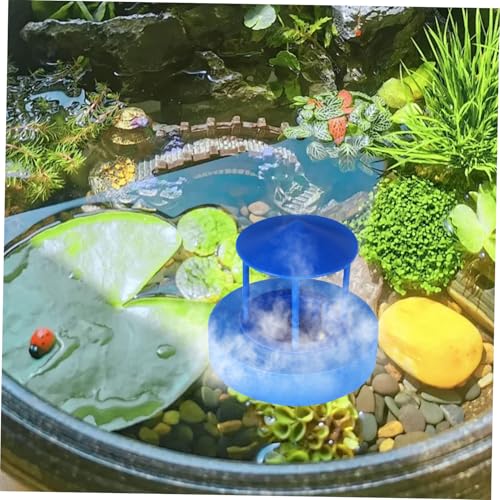 Humidifier Splash Guard Cover for Fish Tank and Water-Splash Prevention Easy Installation Floating Design for Rockery Abs