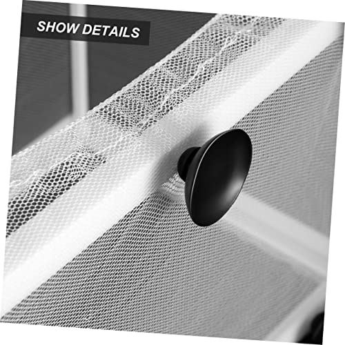 Mikikit 2pcs Fish Net Hatchery Incubator with Suction Cups for Aquarium Use Durable Breeding Net for Fish Tanks for Aquatic Environments