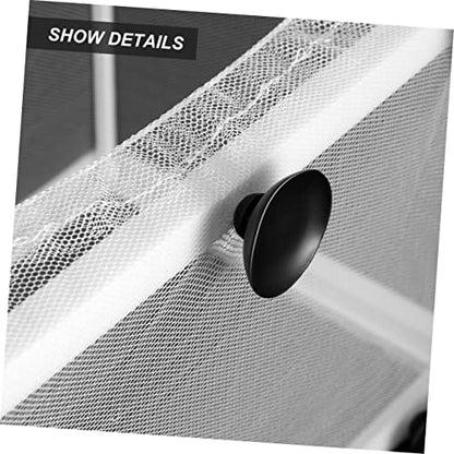 Mikikit 2pcs Fish Net Hatchery Incubator with Suction Cups for Aquarium Use Durable Breeding Net for Fish Tanks for Aquatic Environments