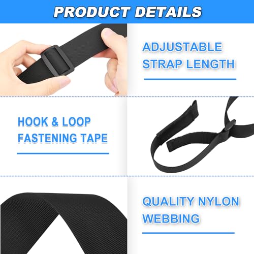 Cosmos Boxing Gloves Carrying Strap Boxing Gloves Adjustable Travel Carrier Shoulder Strap Leash Boxing Gloves Hanging Sling Leash for Carrying & Hanging Boxing Gloves, Training & Punching Bag Gloves