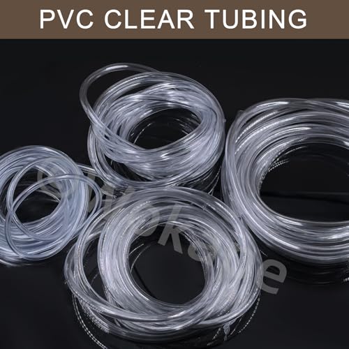 24PCS Hose Barb Fitting Assortment with 37.92ft Clear PVC Tubing Hose(1/12" 1/8" 5/32" 3/16" ID), Plastic Reducer Fittings(1/16" 3/32" 1/8" 5/32" 3/16" 13/64" ID),Tube Set for Home Repair Water - style: Style 3