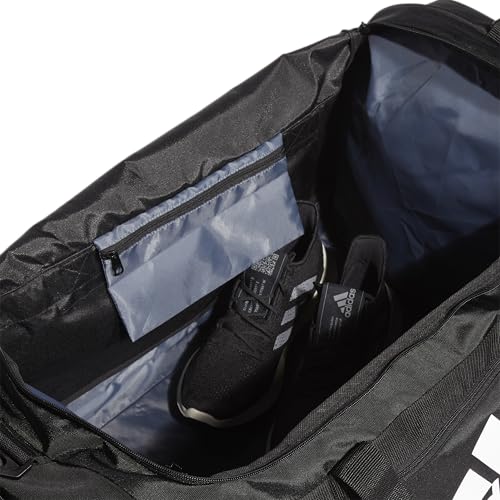 adidas Unisex Defender 4.0 Gym Duffel Bag for Men and Women - color: Black/White, style: Large (110l)