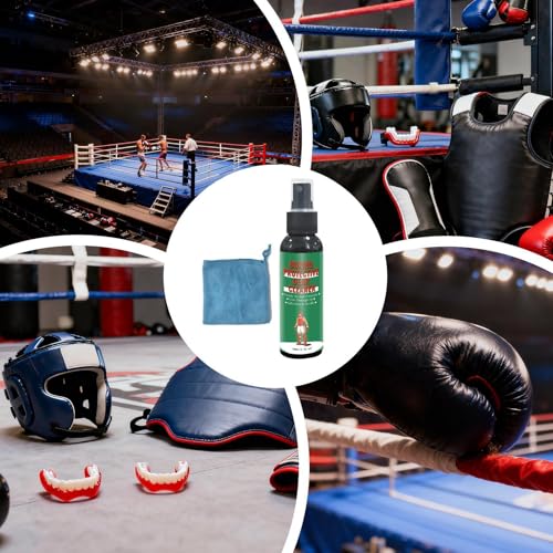 Glove Deodorizers 100ml Powerful Natural Spray Sports | Deodorizer for Athletic Gear for Shoes Work Boots Clothing Gym Bag Helmet Hockey Baseball Football Removes Stink & Dirt