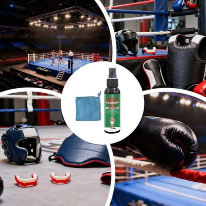 Glove Deodorizers 100ml Powerful Natural Spray Sports | Deodorizer for Athletic Gear for Shoes Work Boots Clothing Gym Bag Helmet Hockey Baseball Football Removes Stink & Dirt