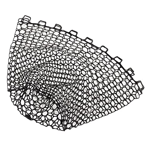 Soft Rubber Fishing Net, Light Weight, Strong Toughness, Portable Fly Fishing Net for Outdoor Lovers (47CM)