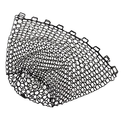 Soft Rubber Fishing Net, Light Weight, Strong Toughness, Portable Fly Fishing Net for Outdoor Lovers (47CM)
