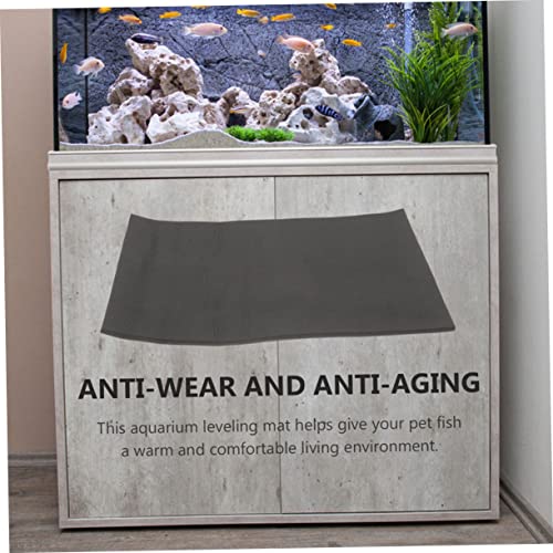 Reptile Tank Mat Thickened Nonslip Fish Tank Pad for Shockproof Aquarium Accessory Base for Fish and Reptiles