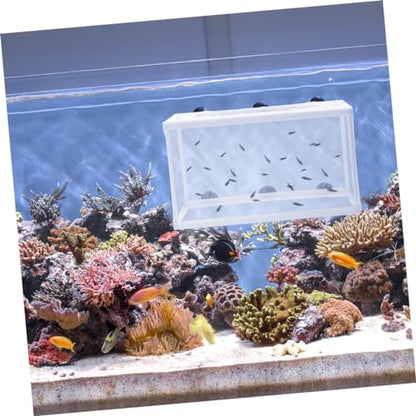 GALPADA 2pcs Large Fish Breeder Box Net Net Fish for Hatchery Aquarium Breeder Boxes