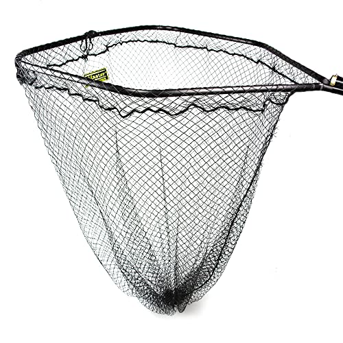 TS116Y Tournament Series Precision Muskie Landing Net - Hoop 36"X38", Length 116",Gold/Black