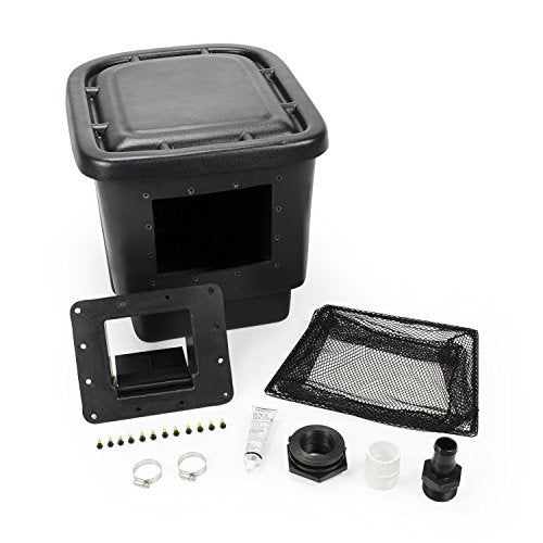 Aquascape Signature Series 200 Pond Skimmer, High-Performance Surface Debris Removal for Clean Clear Water, Durable Heavy-Duty Construction for Ponds Up to 200 sq. ft., 43020 - size: 200