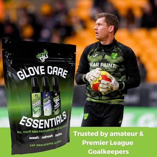 Gloveglu Glove Care Essentials System Bundles - size: 50ml (Pack of 3), style: Wash + Refresh + Revive