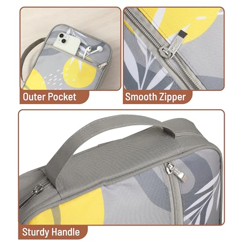 Mr. Pen- Bible Cover Case | Carrying Book Case with Durable Handle and Zippered Pocket, Bible Protective Church Bag for Men & Women, Christian Gifts - color: Sunlit Garden
