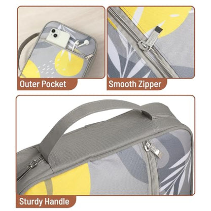 Mr. Pen- Bible Cover Case | Carrying Book Case with Durable Handle and Zippered Pocket, Bible Protective Church Bag for Men & Women, Christian Gifts - color: Sunlit Garden