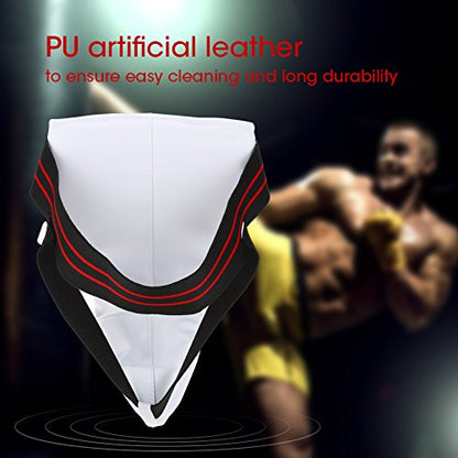 Groin Guard Guard Protector Karate Kickboxing MMA Martial Arts Boxing Groin Support(L)